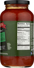 MUIR GLEN: Sauce Pasta Marinara Organic, 25.5 oz