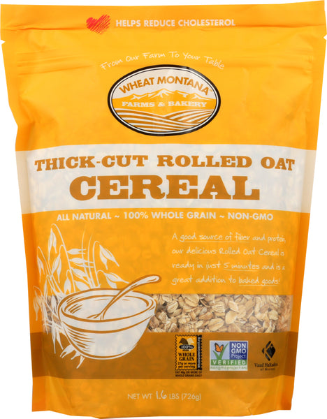 WHEAT MONTANA: CEREAL ROLL OAT THICK CUT (1.600 LB)