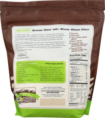 WHEAT MONTANA: Organic Whole Wheat Bronze Chief Flour, 2 Lb