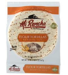 MI RANCHO: Tortilla Flour Burrito, 20 oz