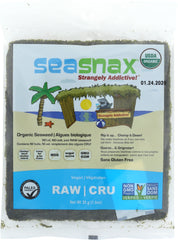 SEA SNAX: Organic Raw Nori, 1 oz