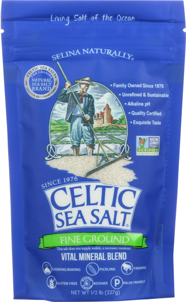 CELTIC: Sea Salt Fine Ground, 8 oz