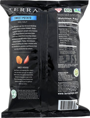 TERRA CHIPS: Crinkled Sweet Potato Chips with Sea Salt, 6 oz