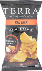 TERRA CHIPS: Cassava Chips Peruvian Queso, 4.2 oz