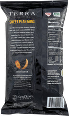 TERRA CHIPS: Chip Plantains Sweet Ripened, 5 oz