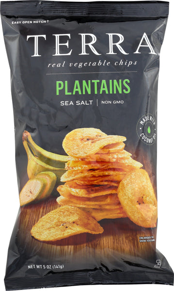 TERRA CHIPS: Chip Plantain Sea Salt, 5 oz