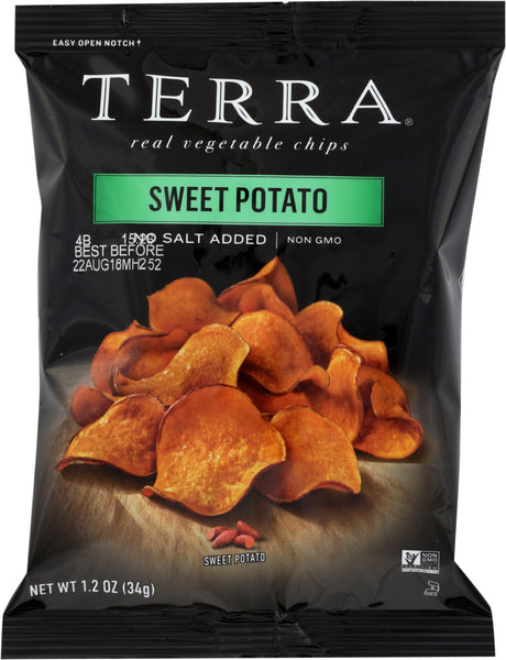 TERRA CHIPS: Chip Sweet Potato Plain, 1.2 oz