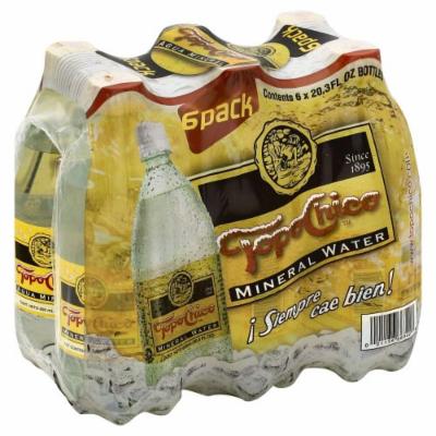 TOPO CHICO: Water Mineral 4 Pack Original Plas, 120 fo