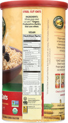 COUNTRY CHOICE: Organic Oven Toasted Oats Steel Cut, 30 oz