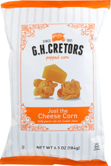 G.H. CRETORS: Popped Corn Just The Cheese Corn, 6.5 oz