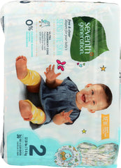 SEVENTH GENERATION: Baby Free & Clear Diapers Stage 2 12-18 Pounds, 36 Diapers