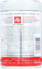 ILLYCAFFE: Coffee Ground Normale Fine, 8.8 oz