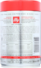 ILLYCAFFE: Coffee Wolebean Normale, 8.8 oz