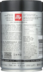 ILLYCAFFE: Whole Bean Dark Roast Coffee, 8.8 oz