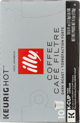 ILLY ISSIMO: Coffee Kcup Dark Roast, 10 pc