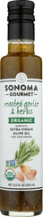 SONOMA GOURMET: Oil Olive Extravirgin Garlic Herb, 8.5 oz