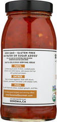 SONOMA GOURMET: Sauce Pasta Roasted Garlic, 25 OZ