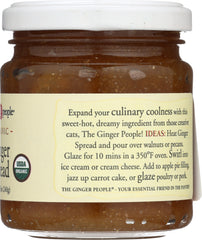 GINGER PEOPLE: Organic Ginger Spread, 8.5 oz