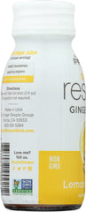 GINGER PEOPLE: Rescue Ginger Shots Lemon & Cayenne, 2 oz