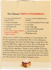 GINGER PEOPLE: Ginger Crystallized Organic, 4 oz