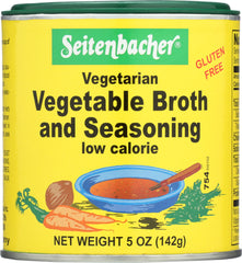 SEITENBACHER: Mix Vegetarian Vegetable Broth and Seasoning, 5 oz