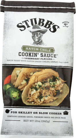 STUBBS: Sauce Hatch Chile, 12 oz