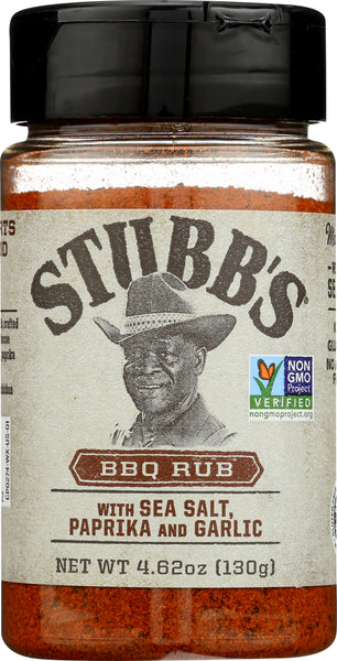 STUBBS: Bbq Rub, 4.62 oz