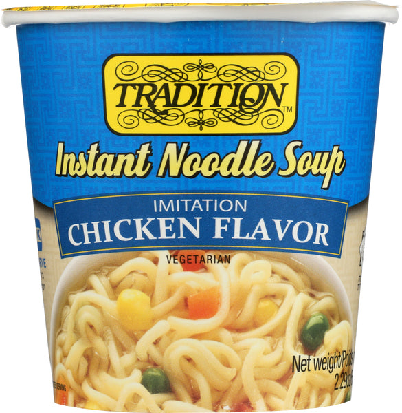 TRADITION: Soup Cup Noodle Chicken, 2.29 oz