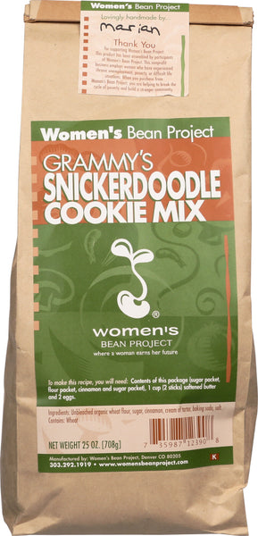 WOMENS BEAN PROJECT: Mix Grammys Snickerdoodle, 25 oz