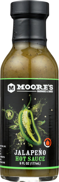 MOORE: Sauce Jalapeno Hot, 6 oz