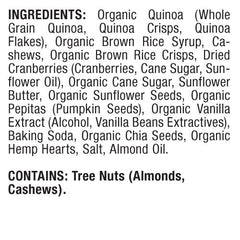 I HEART KEENWAH: Quinoa Cluster Cranberry Cashew, 1.5 oz