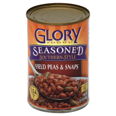 GLORY FOODS: Field Peas and Snap Beans, 15 oz