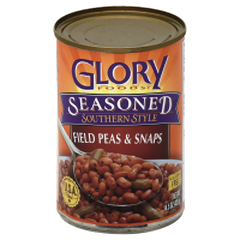 GLORY FOODS: Field Peas and Snap Beans, 15 oz