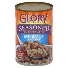 GLORY FOODS: Red Beans & Rice Seasoned, 15 oz