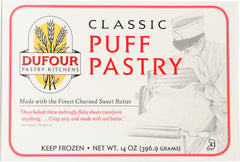 DUFOUR PASTRY KITCHENS: Classic Puff Pastry Dough, 14 oz