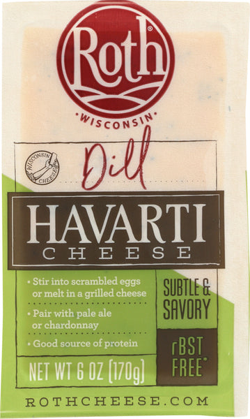 ROTH: Havarti Dill Cheese, 6 oz