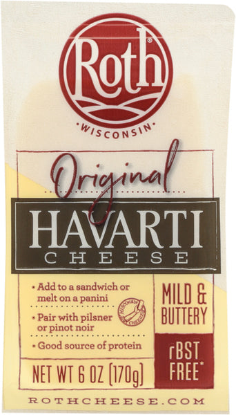 ROTH: Cheese Havarti Original, 6 oz