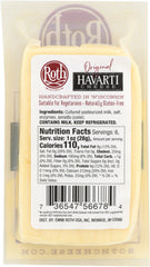 ROTH: Cheese Havarti Original, 6 oz