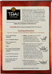 THAI KITCHEN: Pad Thai Noodle Kit Stir-Fry Rice Noodles & Pad Thai Sauce, 9 oz