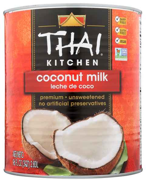 THAI KITCHEN: Coconut Milk, 96 oz