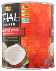 THAI KITCHEN: Coconut Milk, 96 oz