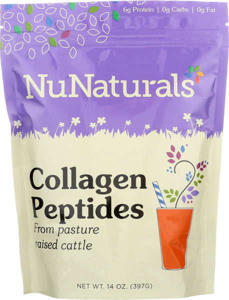 NUNATURALS INC: Collagen Peptides, 14 oz