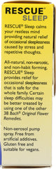 BACH ORIGINAL FLOWER REMEDIES: Rescue Sleep Spray Natural Sleep Aid, 0.245 oz