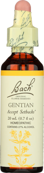 BACH ORIGINAL FLOWER REMEDIES: Gentian, 0.7 oz