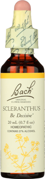 NELSON BACH: Be Decisive Flower Remedies Scleranthus, 20 ml