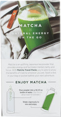 RISHI TEA: Matcha Tea Powder Travel Packs, 18 gm