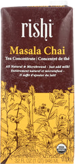 RISHI TEA: Masala Chai Tea Concentrate Beverage, 32 oz