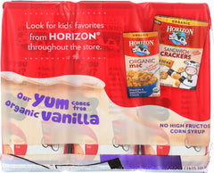 HORIZON: Milk 1% Vanilla Asep 6 Pack, 48 oz