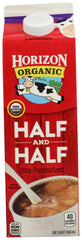 HORIZON: Half and Half Organic, 32 oz