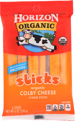 HORIZON: Organic Colby Cheese Sticks, 6 oz